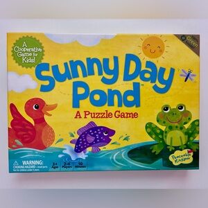 Peaceable Kingdom Sunny Day Pond Cooperative Board Game